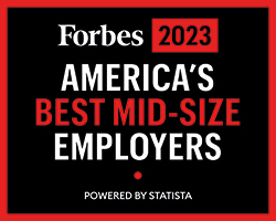 Forbes Best Midsize Employer