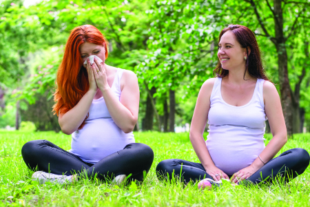 Pregnancy and Spring Allergies