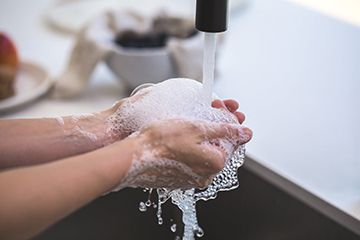 hand washing