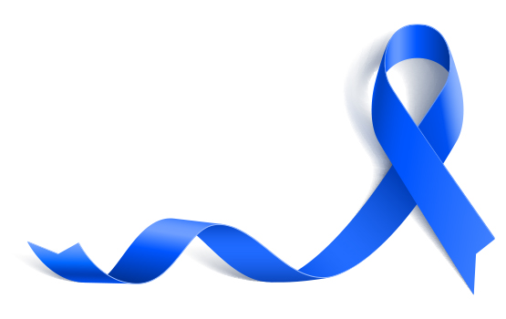 blue awareness ribbon