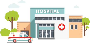 Hospital illustration