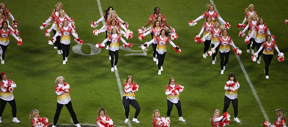 Former Cheerleader Takes the Field