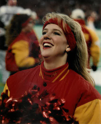 Julie Dehner, former Chiefs Cheerleader