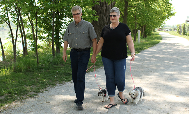 Steve and Stephanie Woods