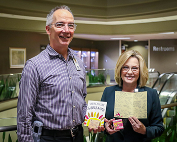 Greg and Patti with gifts