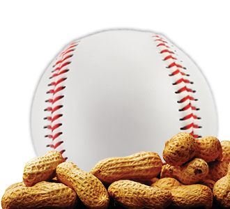 baseball and peanuts