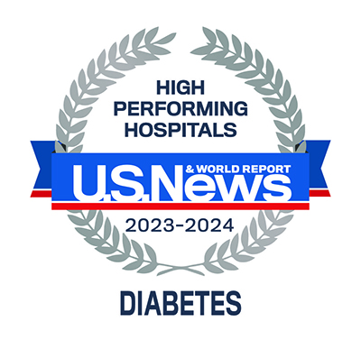 USNWR High Performing Hospital - Diabetes Care