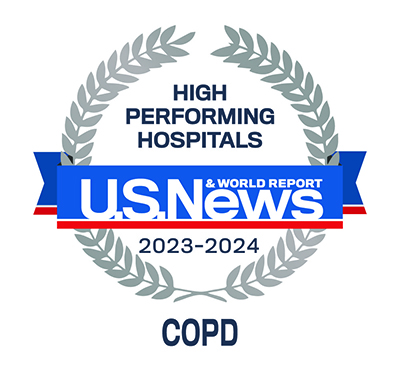 USNWR High Performing Hospital - COPD