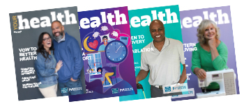 Your Health magazine covers